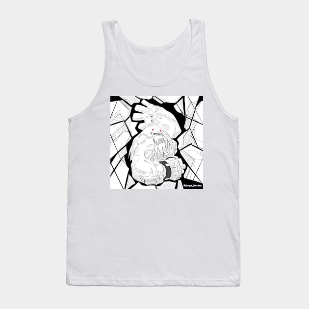 yeti the ice sasquatch darkstarker Tank Top by jorge_lebeau